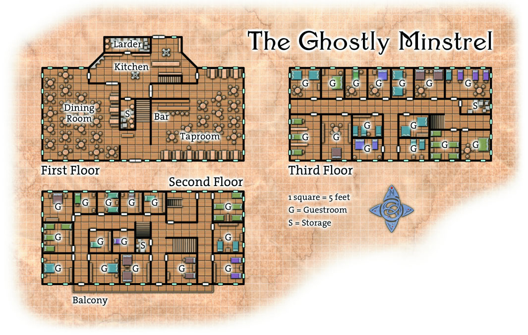 The Ghostly Minstrel - Malhavoc Press