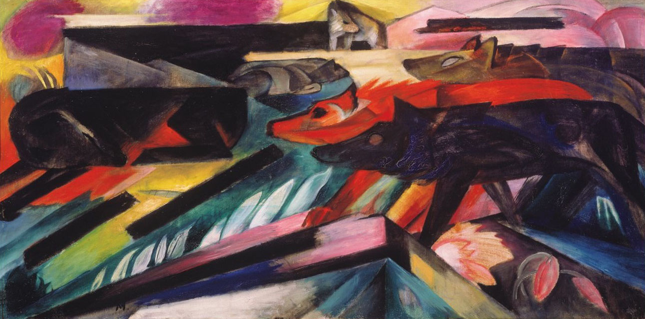 Die Wolf - Franz Marc