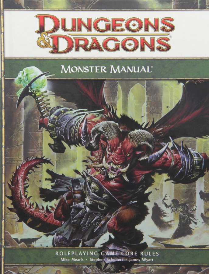 4th Edition - Monster Manual