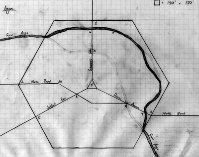 Map of Anyoc - Original Sketch Map