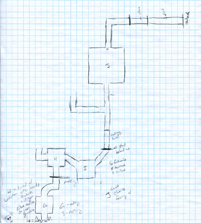 Crypt of Luan Phien - Player's Map 2