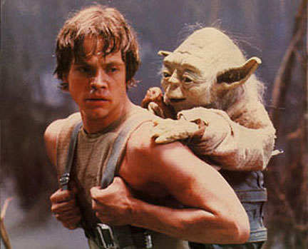 Luke and Yoda