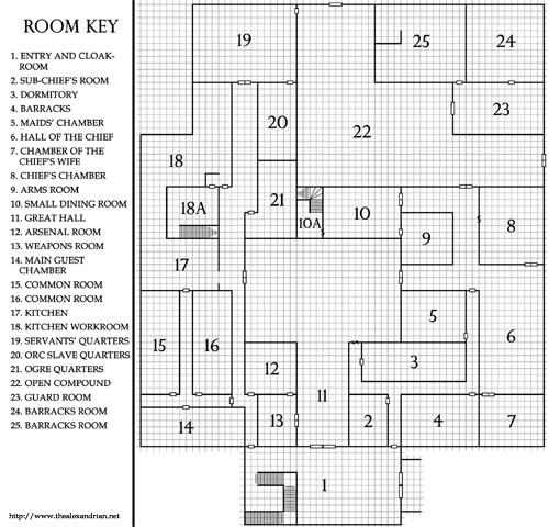 G1 Steading of the Hill Giant Chief - Room Key