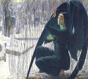 Carlos Schwabe - Death and the Gravedigger