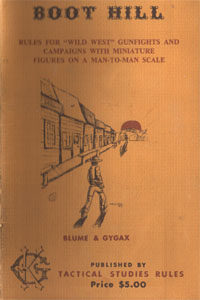 Boot Hill (1st Edition) - Blume & Gygax