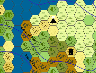 Hexcrawl Map