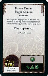 Arkham Horror - Mythos Card