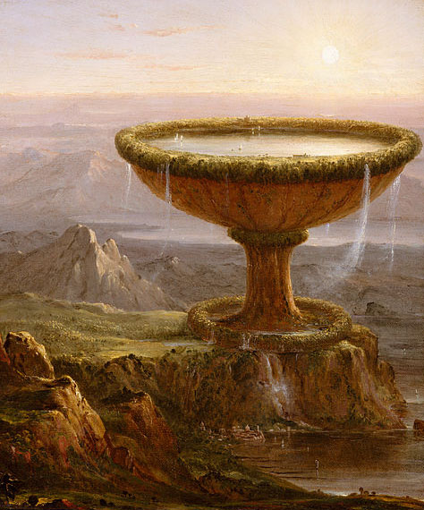 The Titan's Goblet - Thomas Cole