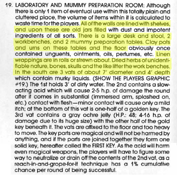 Tomb of Horrors (Area 19) - Gary Gygax