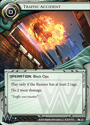 Traffic Accident - Android: Netrunner