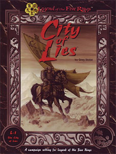 L5R: City of Lies - Greg Stolze