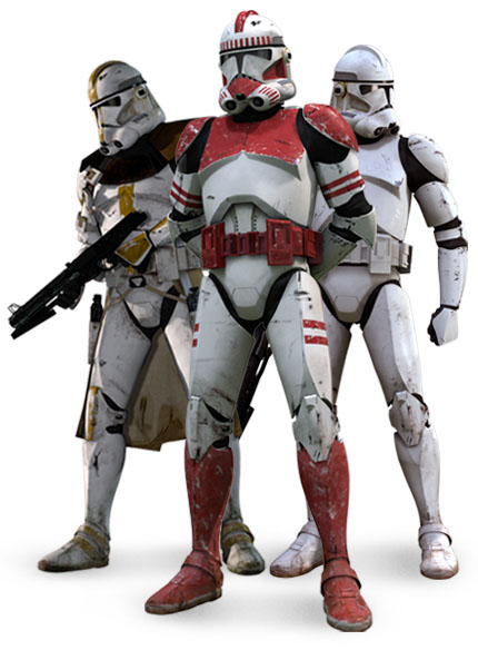 Star Wars: Red Peace - Commander Racto and the Clone Troopers