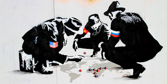 Banksy - World Leaders at Dice