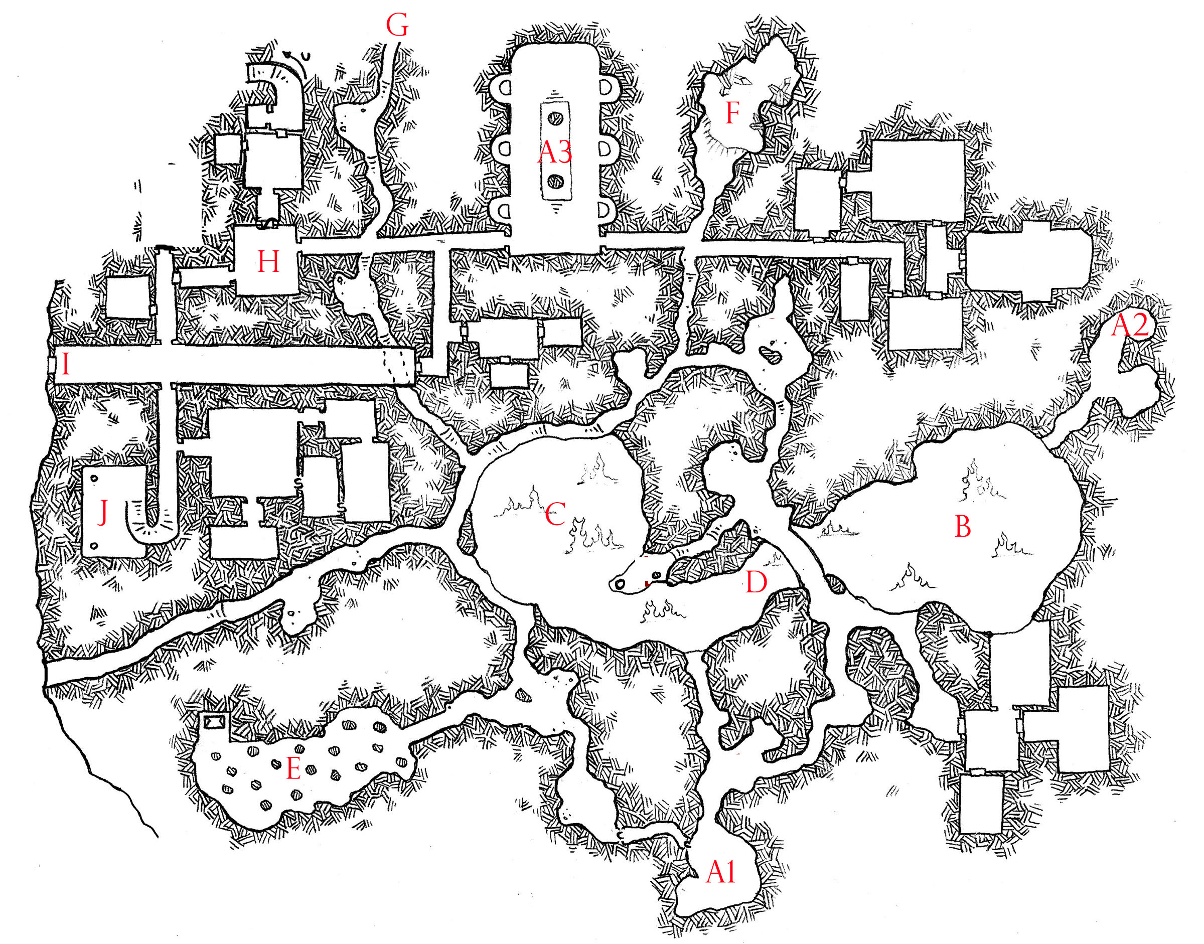 Laboratories of the Arn - Map Courtesy of Dyson Logos