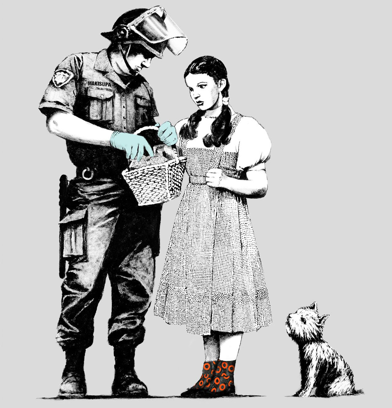 Banksy - Dorothy in the Security State