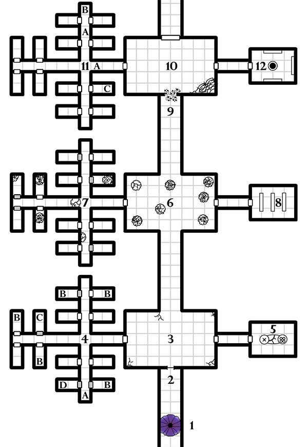 The Complex of Zombies - Map