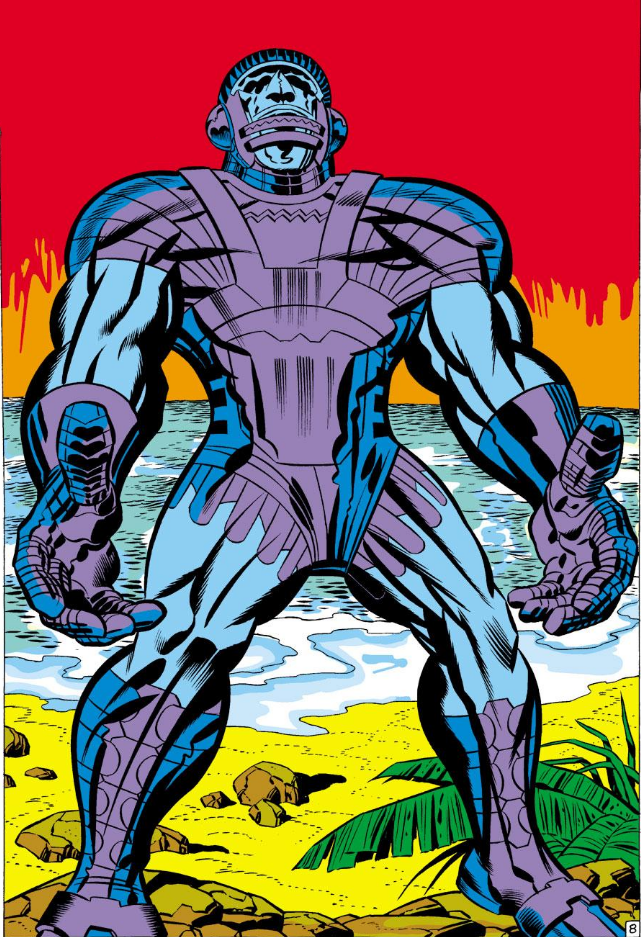 The Kree Sentry - Jack Kirby (Fantastic Four #64)