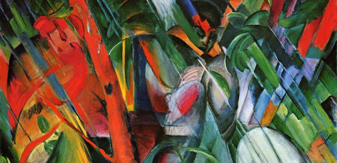 Franz Marc - In the Rain