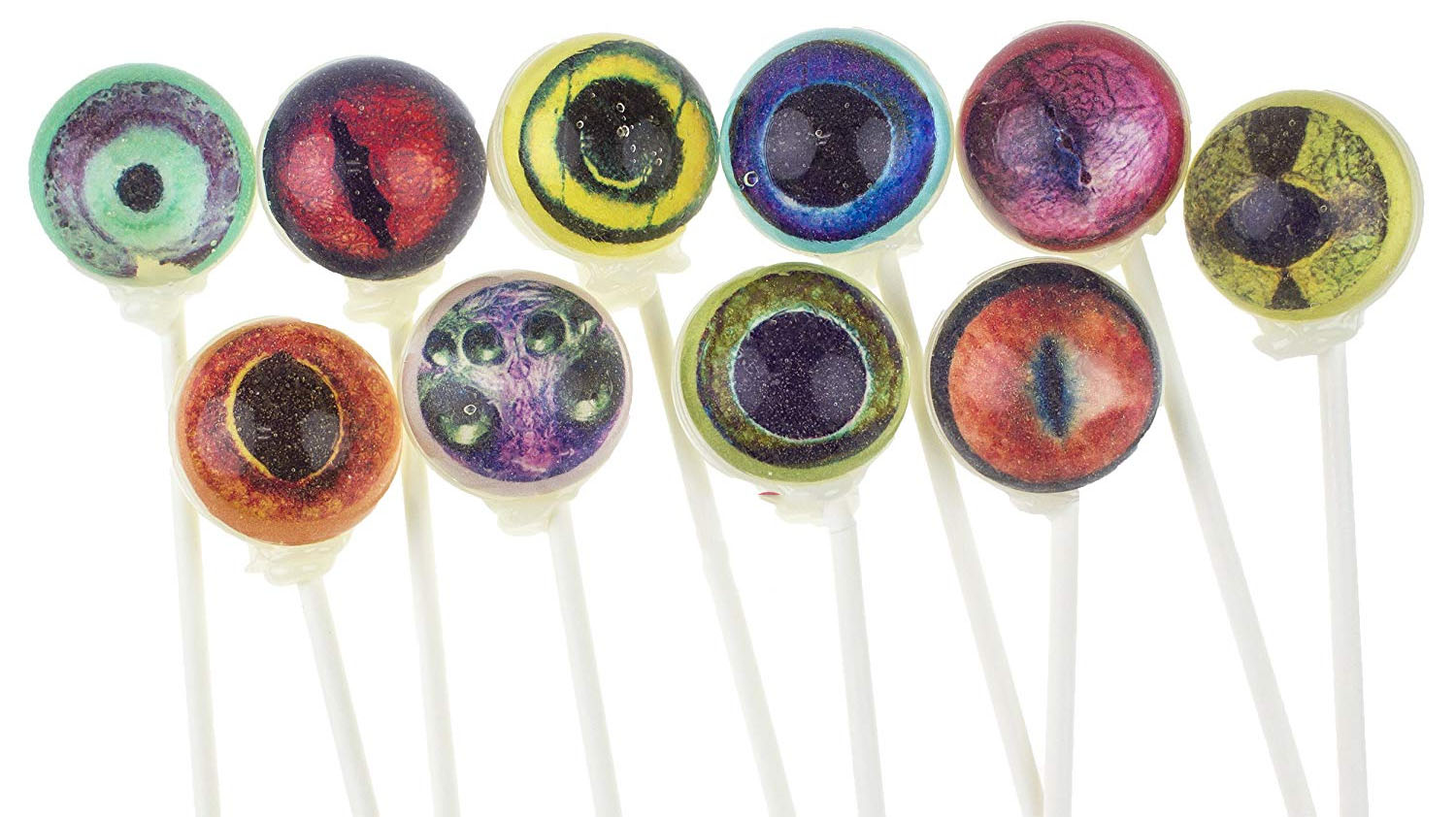 Scary Eyes Lollipops