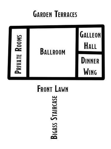 Dragon Heist - Shipwrights' Ball Map