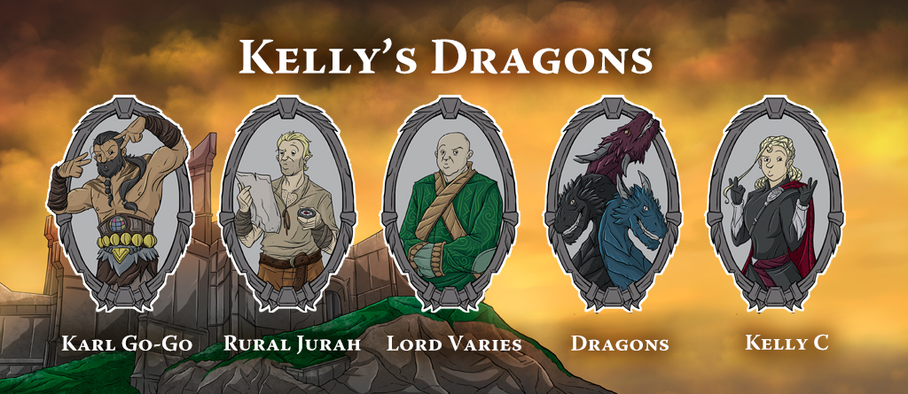Gloom of Thrones - Kelly's Dragons