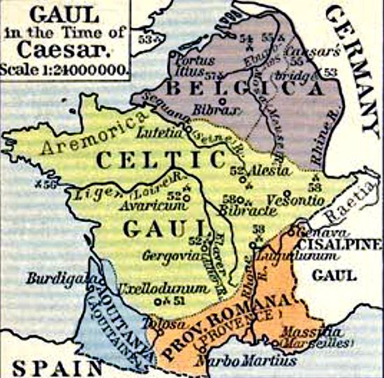 Celtic Gaul in the Time of Caesar