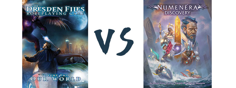 Dresden Files vs. Numenera