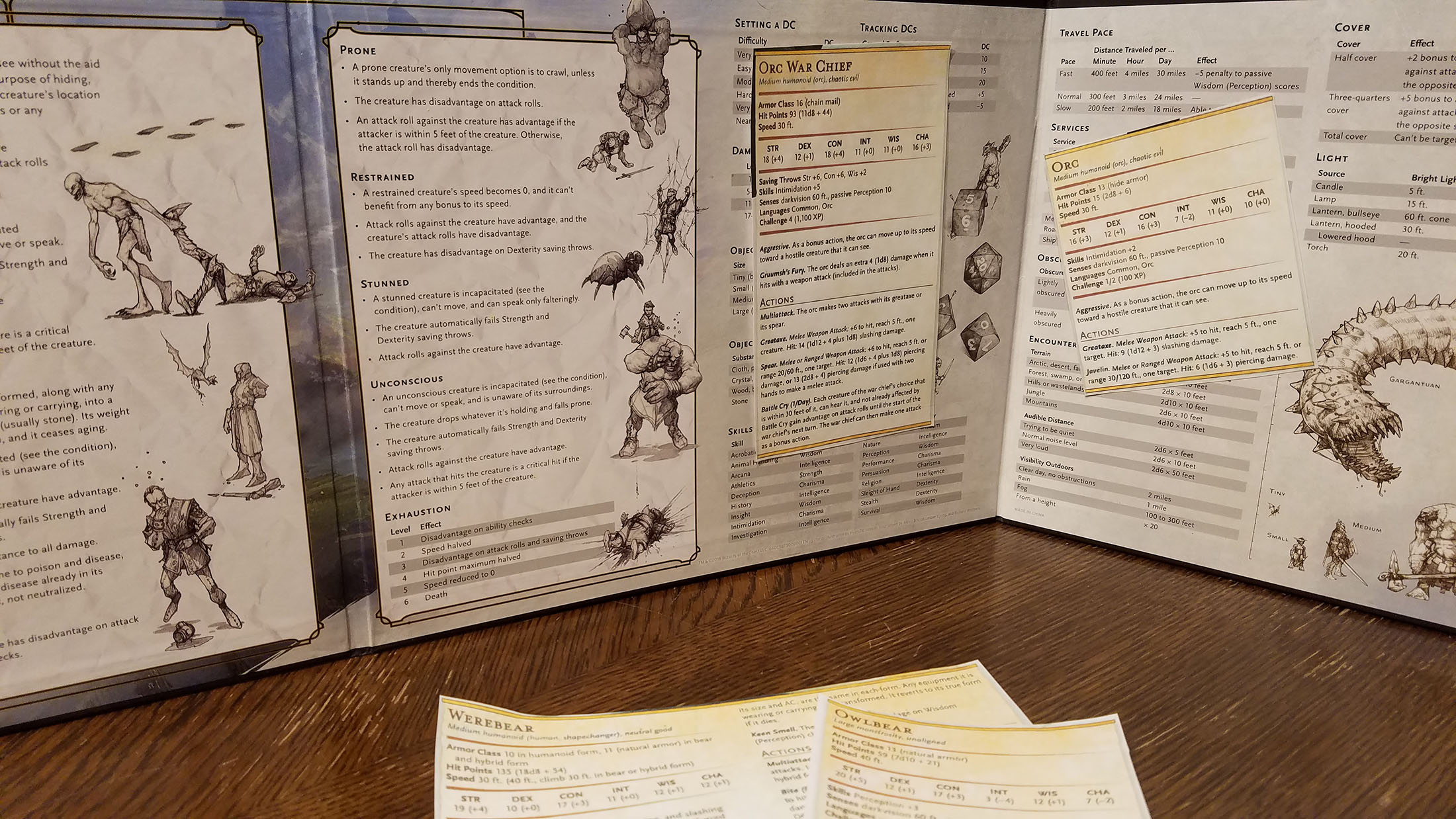 Swap Notes on a D&D 5th Edition GM Screen