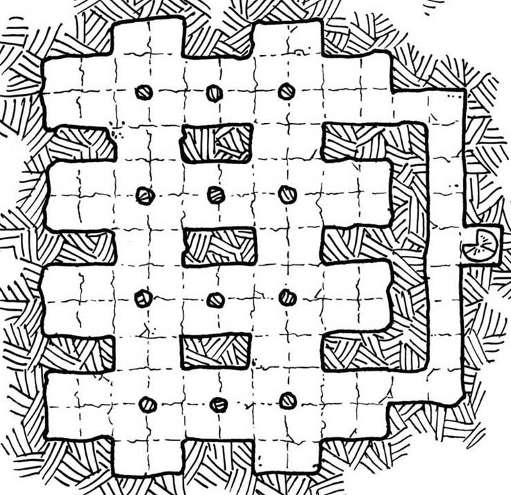 Dragon Heist - The Vault Map