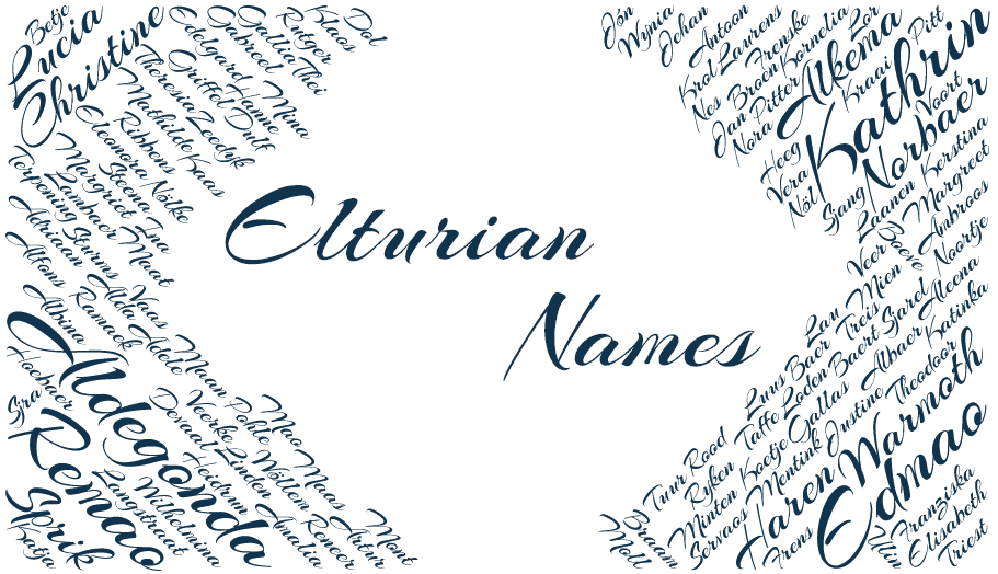 Descent Into Avernus - Elturian Names