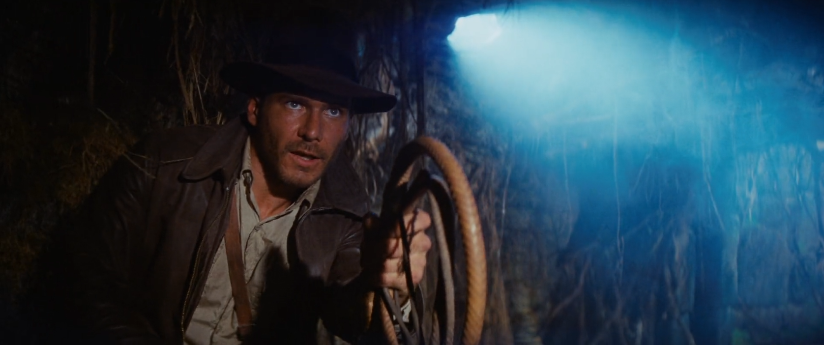 Indiana Jones and the Raiders of the Lost Ark - Indy spots the trap
