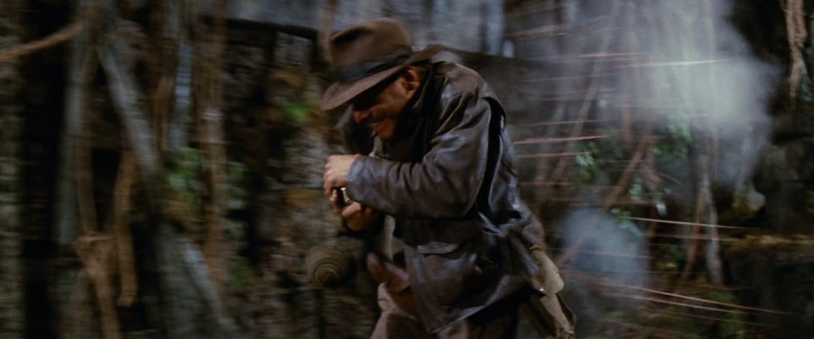 Indiana Jones and the Raiders of the Lost Ark - Dart trap firing