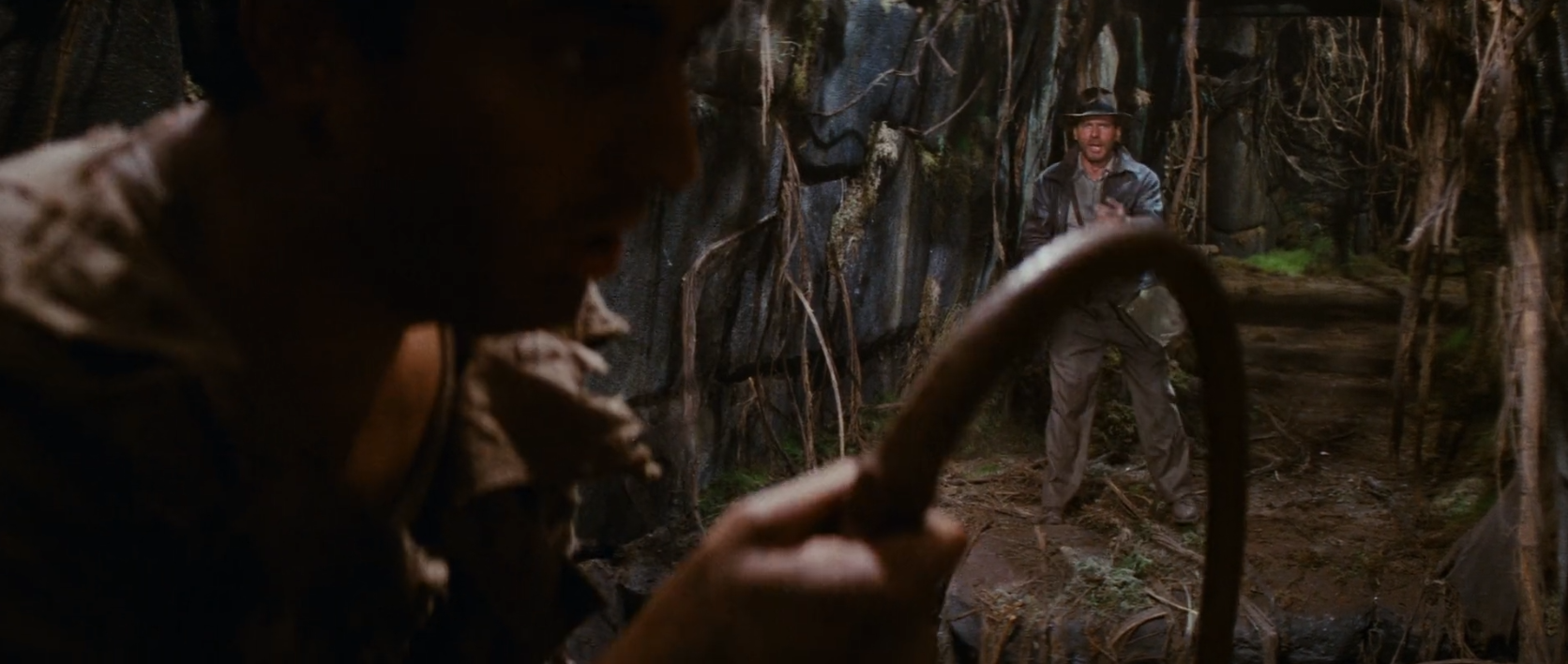 Indiana Jones and the Raiders of the Lost Ark - Satipo takes the whip