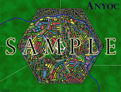 City of Anyoc - Map Sample