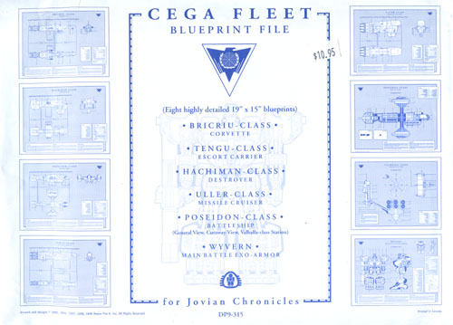 Jovian Chronicles: CEGA Fleet Blueprint File - Dream Pod 9