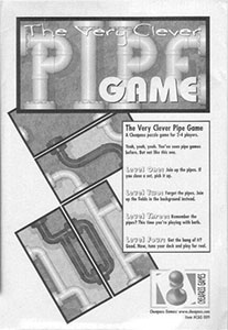 Very Clever Pipe Game - Cheapass Games